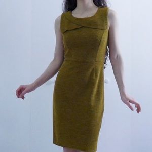 THML Mustard Knit Dress